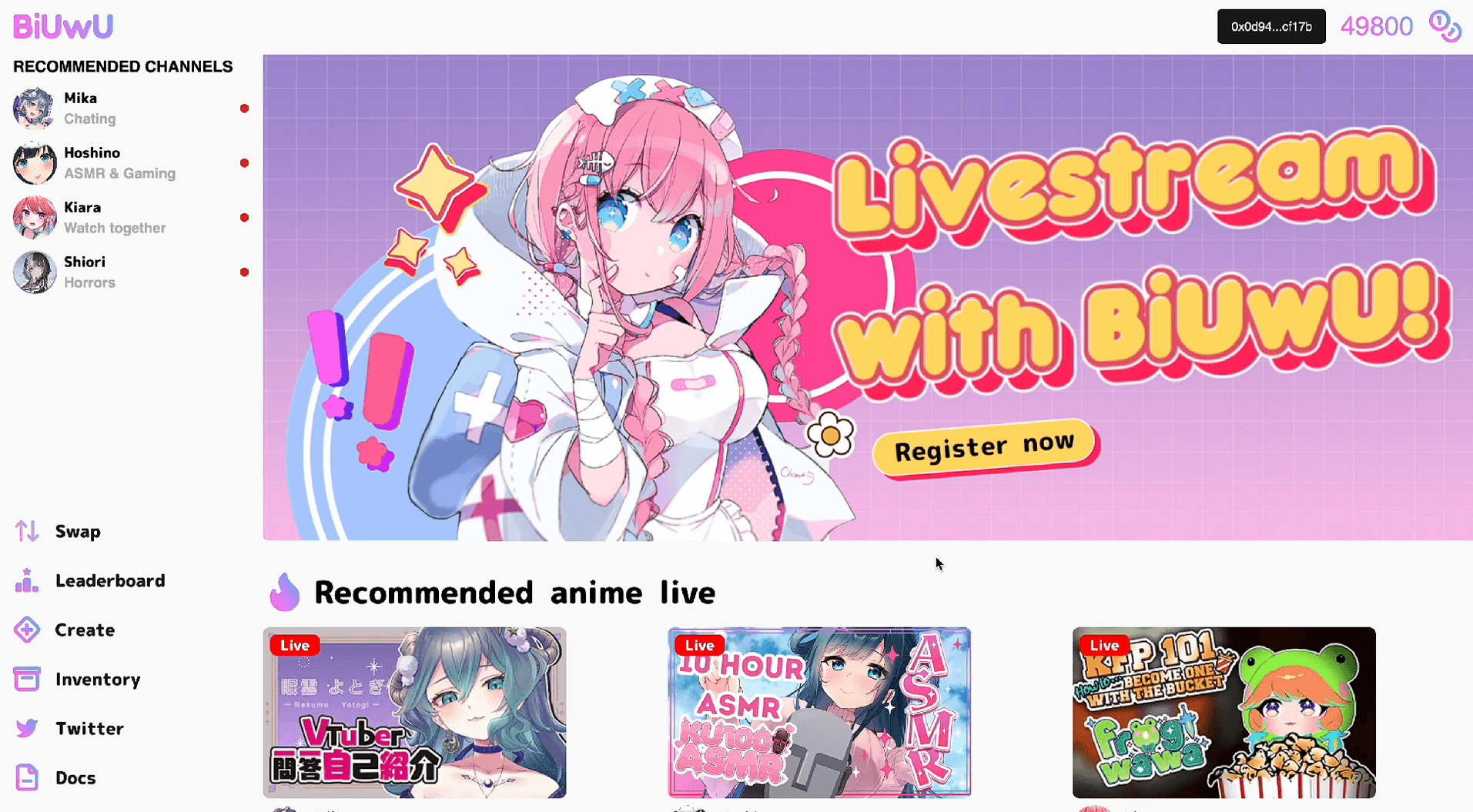 BiUwU: Revolutionizing Fan Economies with AI KOLs & On-Chain Gamification on Aptos ($35,000 First Prize)